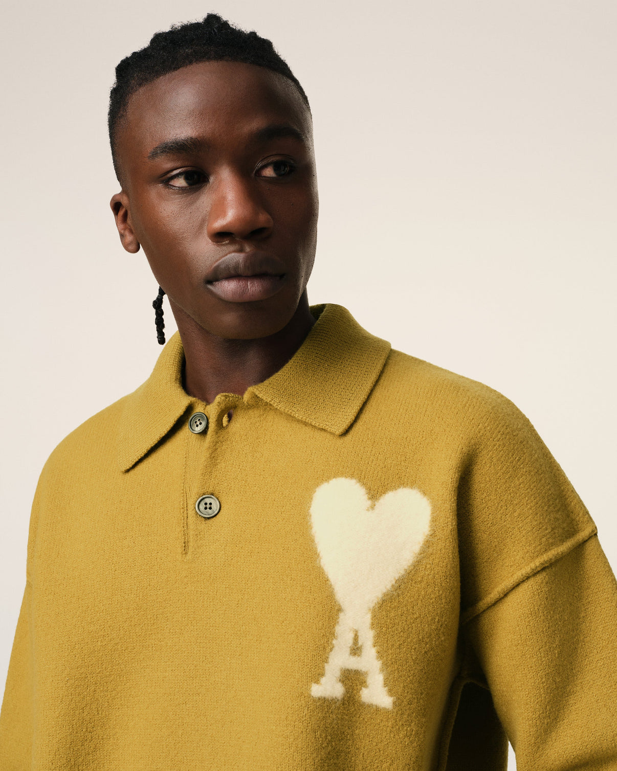 Mustard Wool Polo