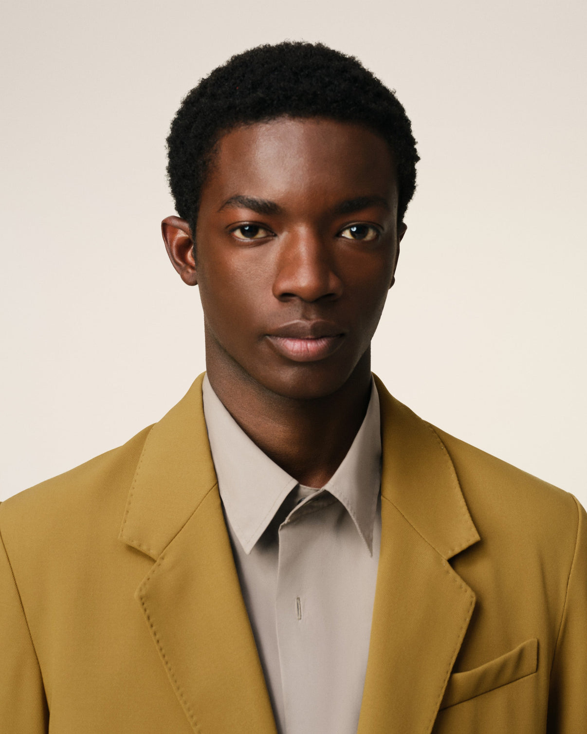 Mustard Wool Semi-Lined Jacket