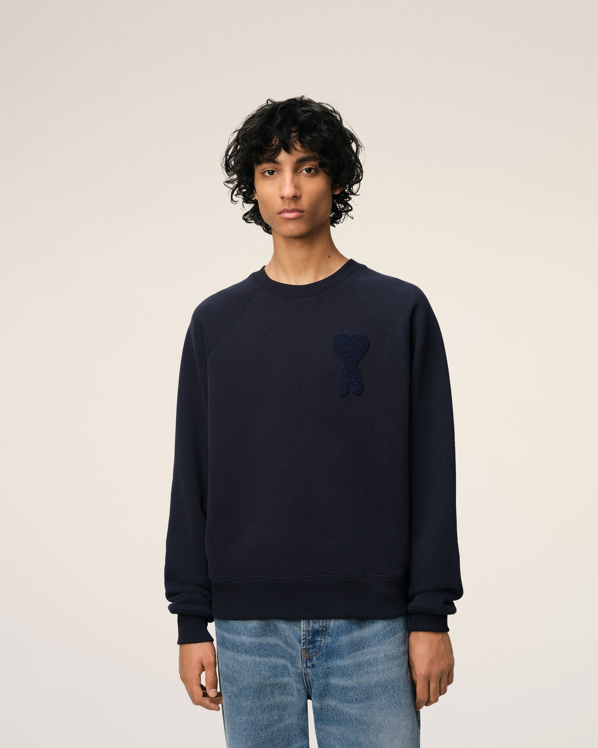 Navy Cotton Patch Sweatshirt