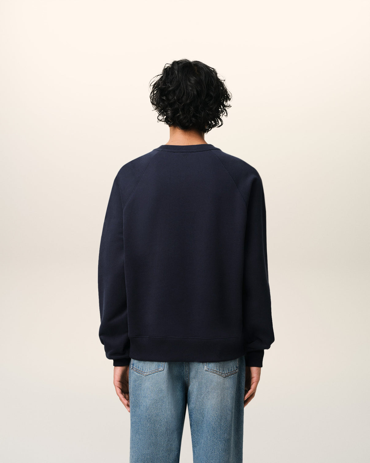 Navy Cotton Patch Sweatshirt