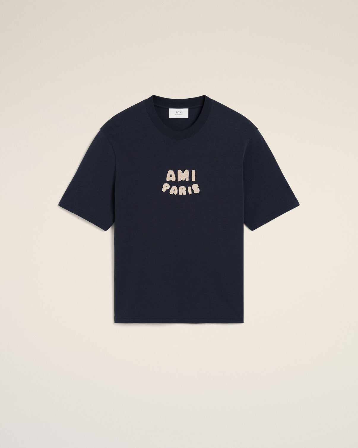 Navy Cotton Patch T-Shirt