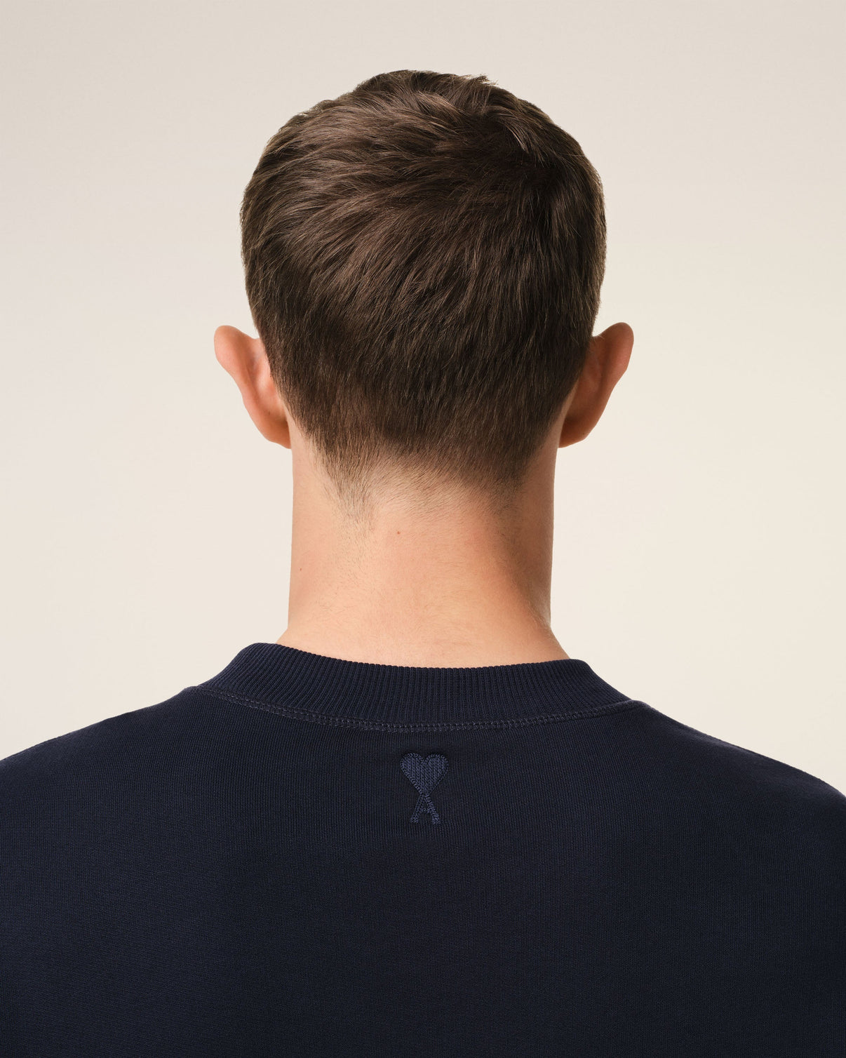 Navy Cotton Sweatshirt