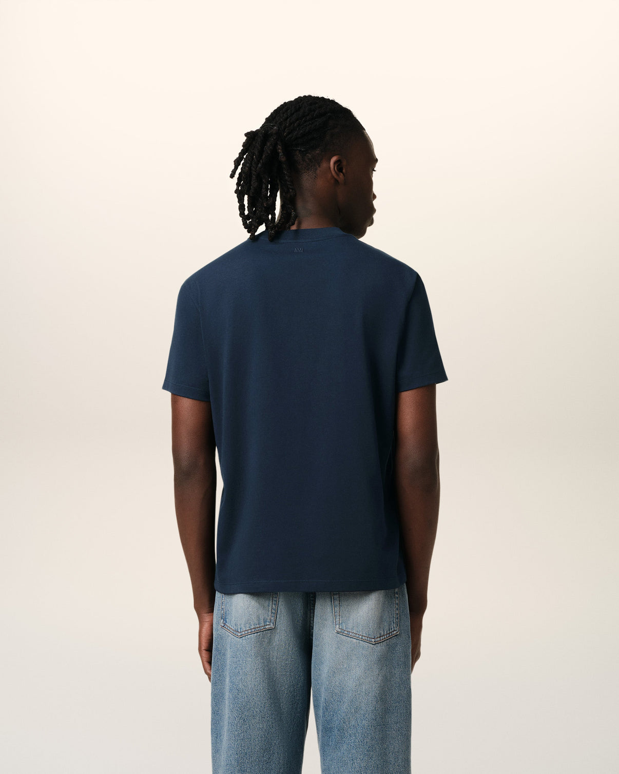 Navy Cotton T-Shirt