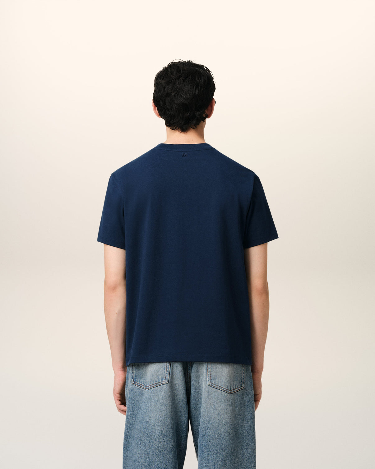 Navy Cotton T-Shirt