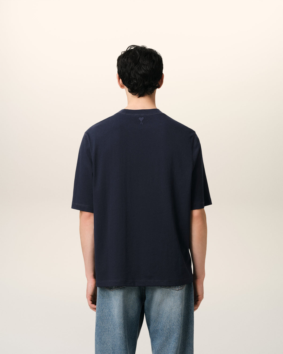 Navy Cotton T-Shirt
