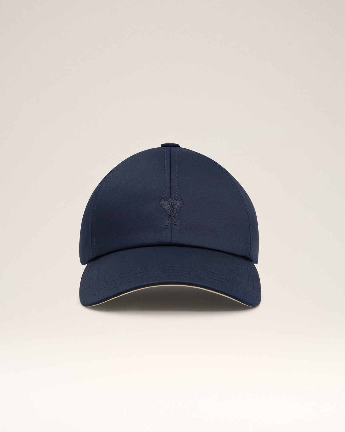 Navy Cotton Tonal Embroidery Cap