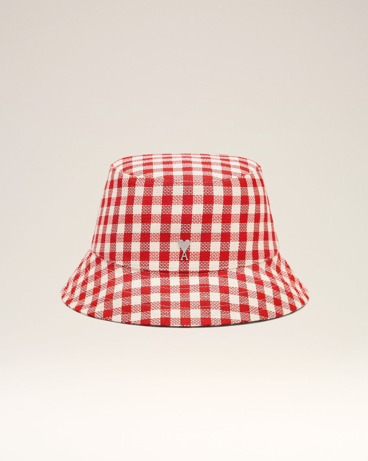 Plaid Red Wool Bucket Hat