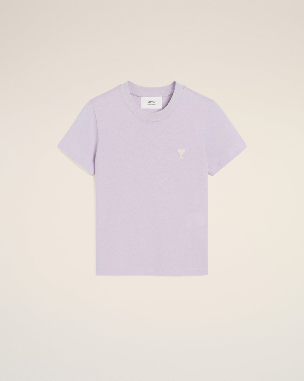 Purple Cotton Cropped T-Shirt