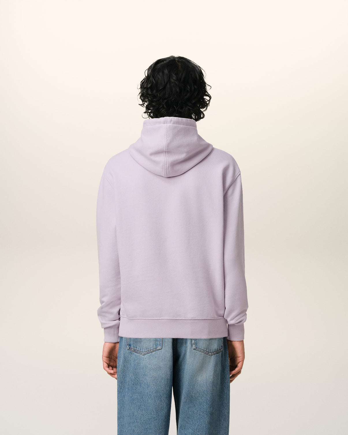 Purple Cotton Hoodie