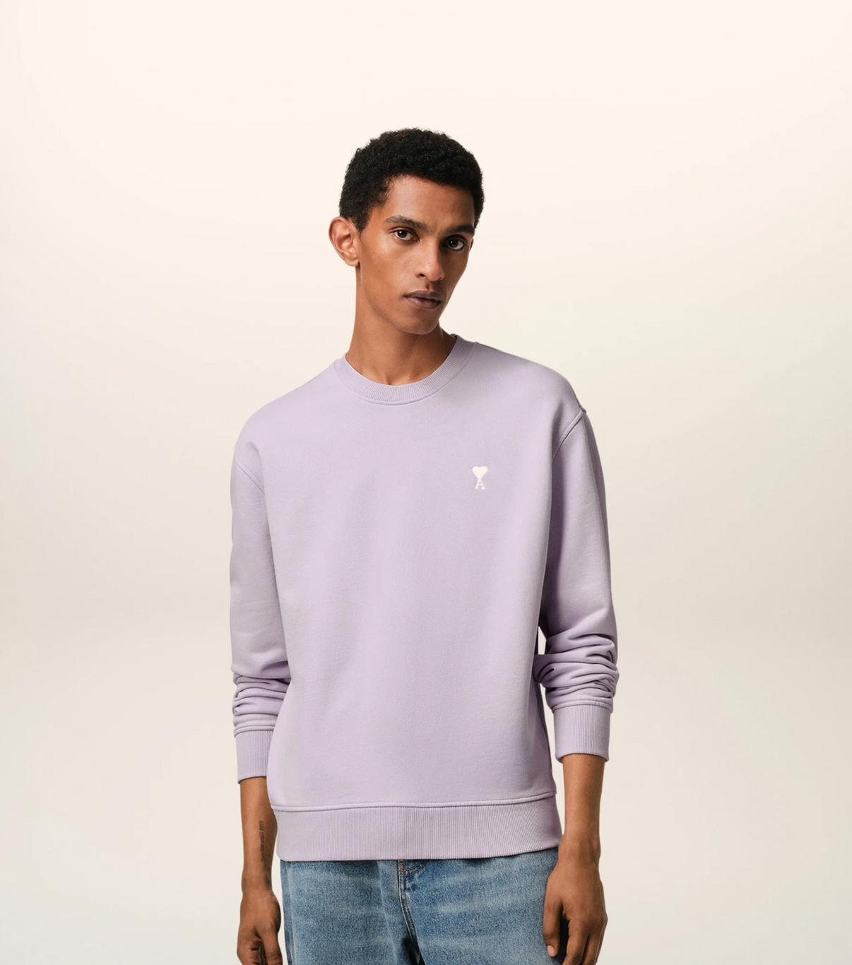 Purple Cotton Sweatshirt