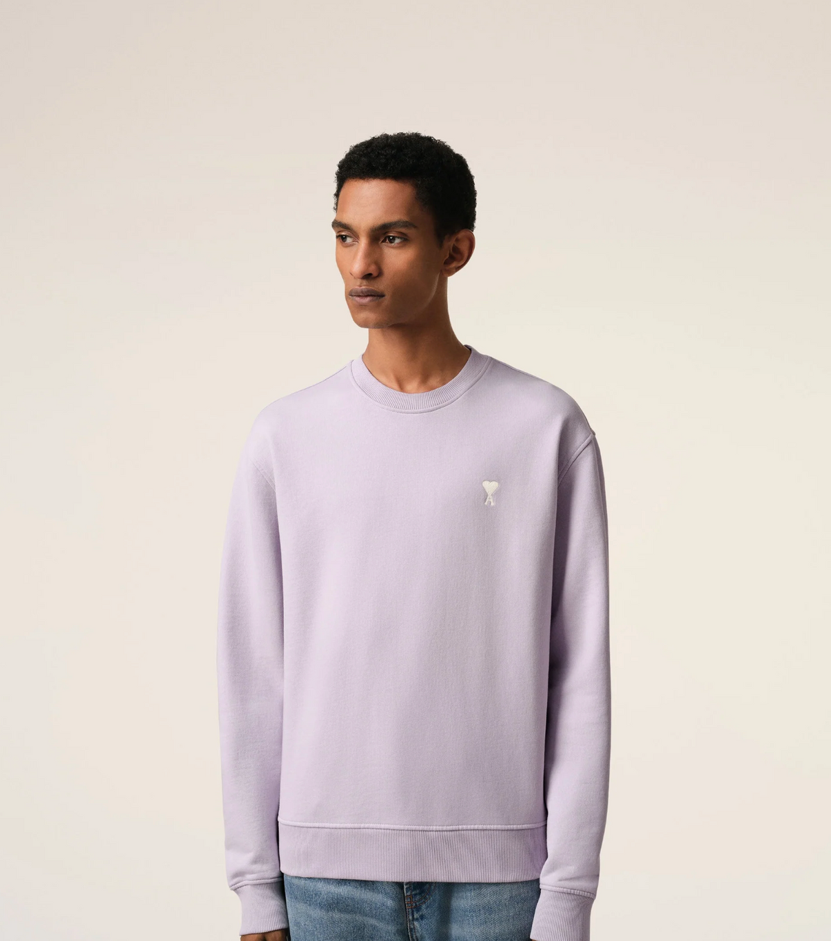 Purple Cotton Sweatshirt