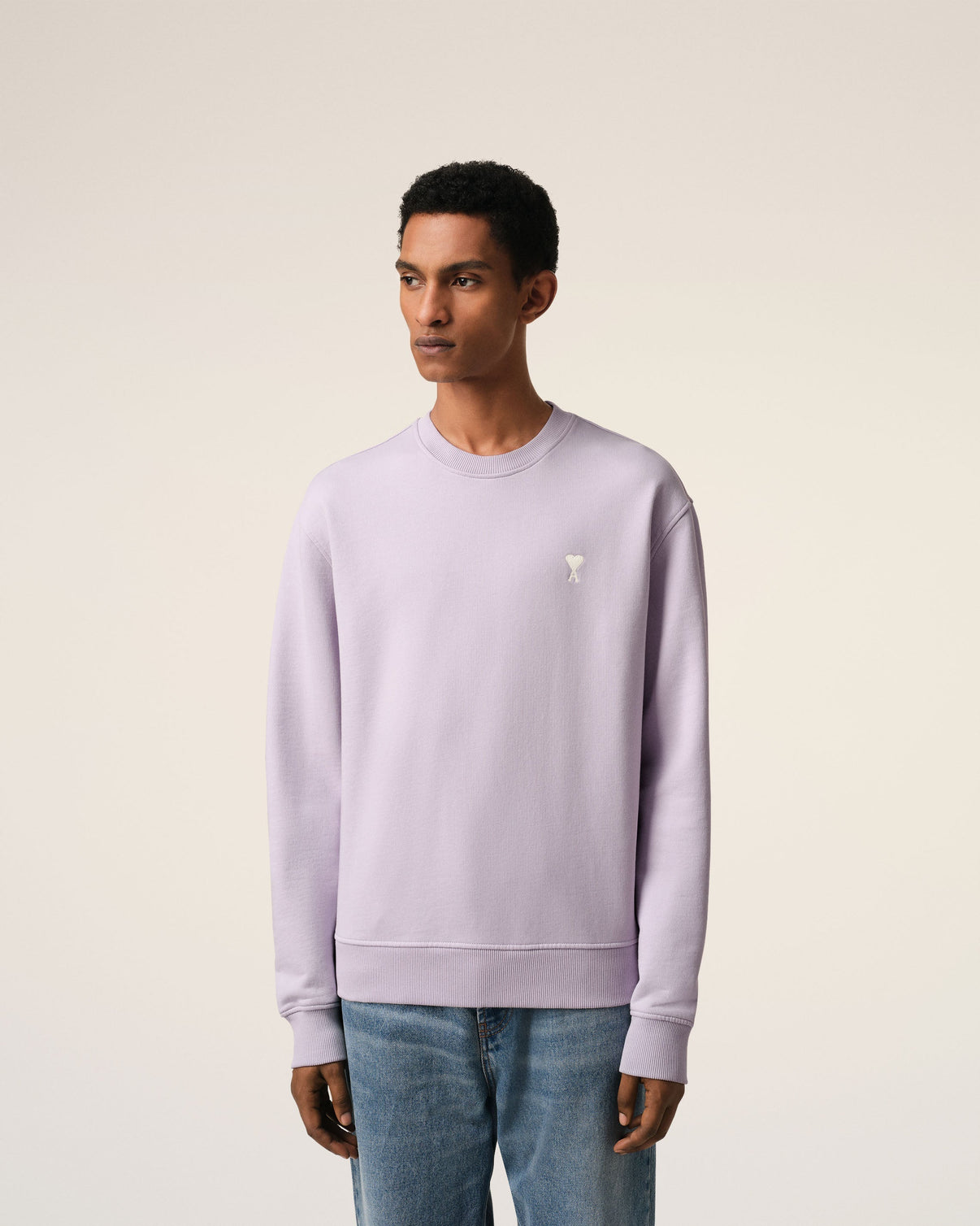 Purple Cotton Sweatshirt