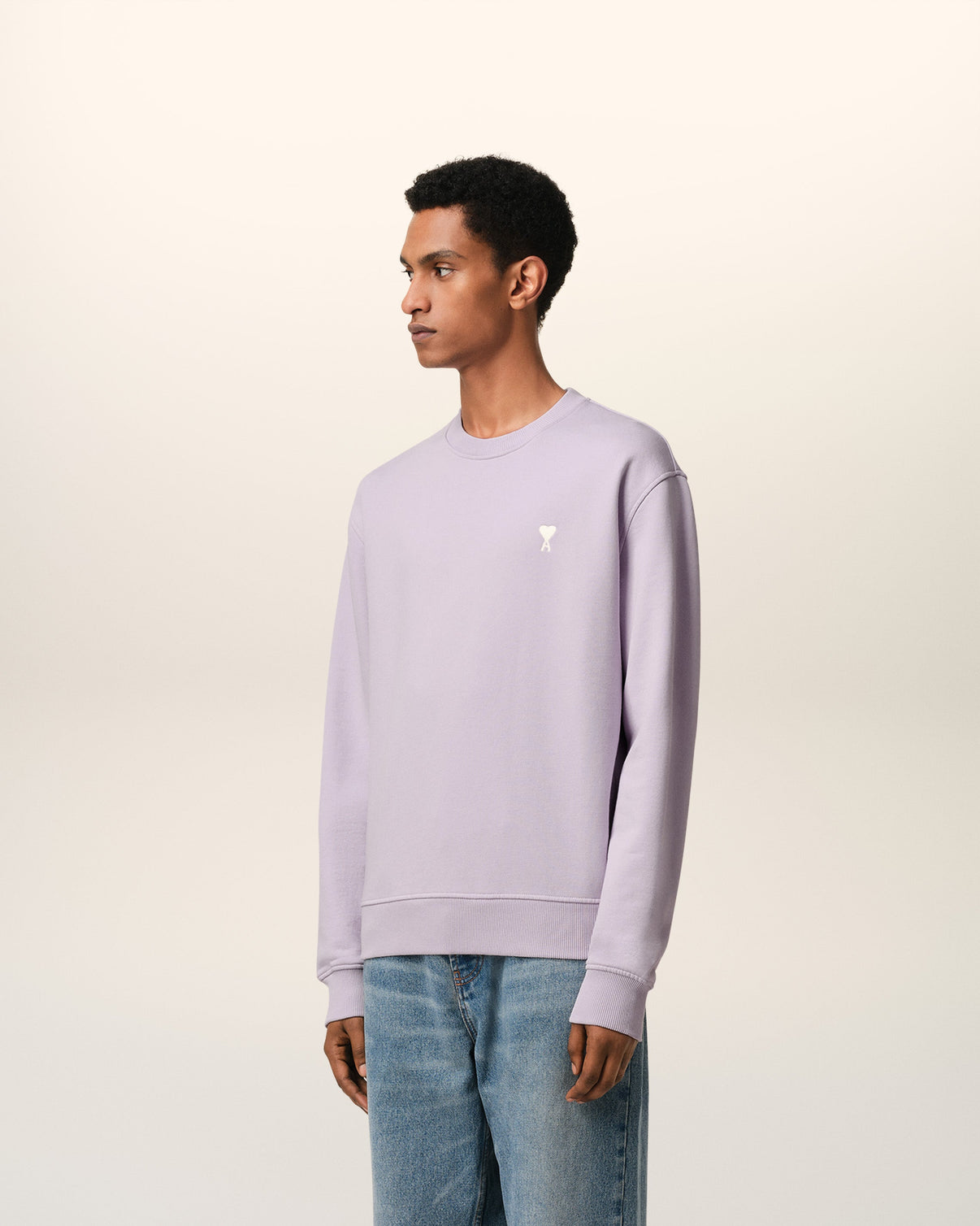 Purple Cotton Sweatshirt