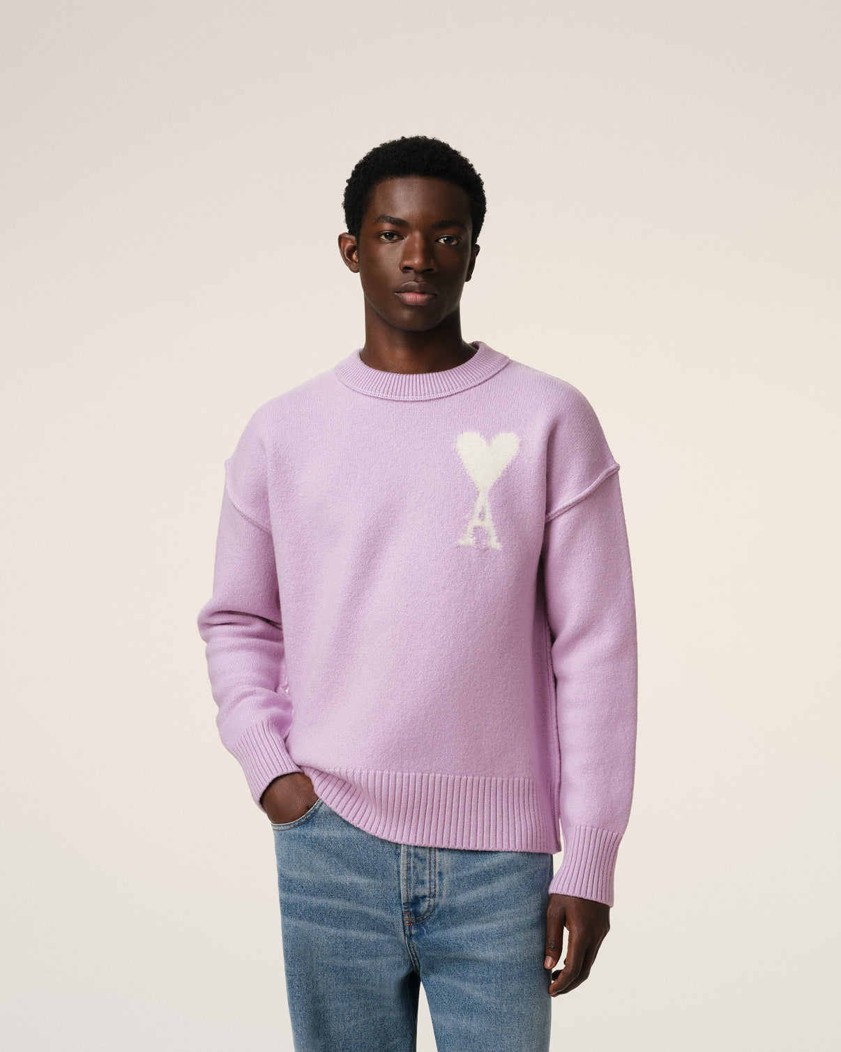 Purple Wool Sweater
