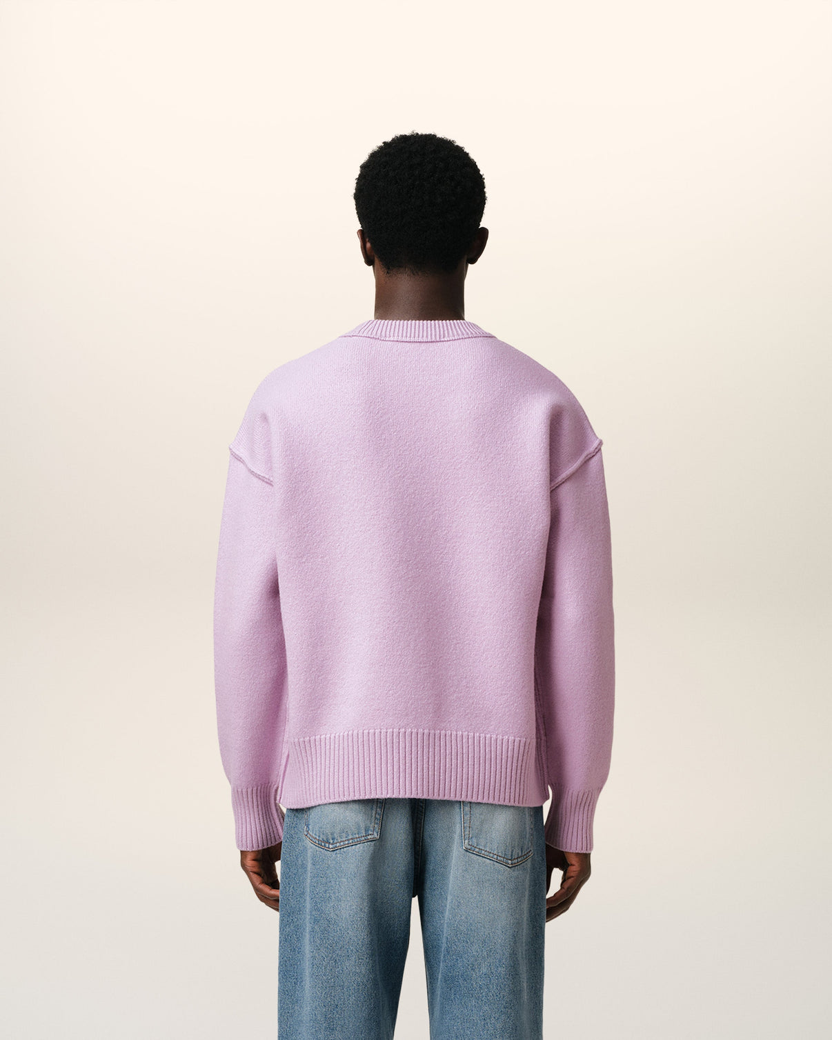 Purple Wool Sweater