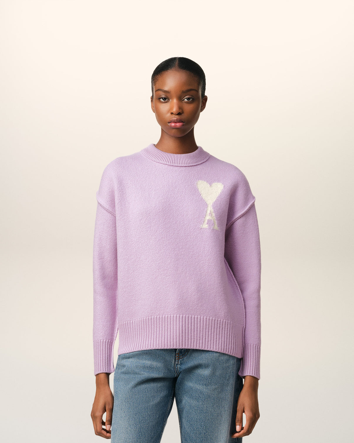 Purple Wool Sweater