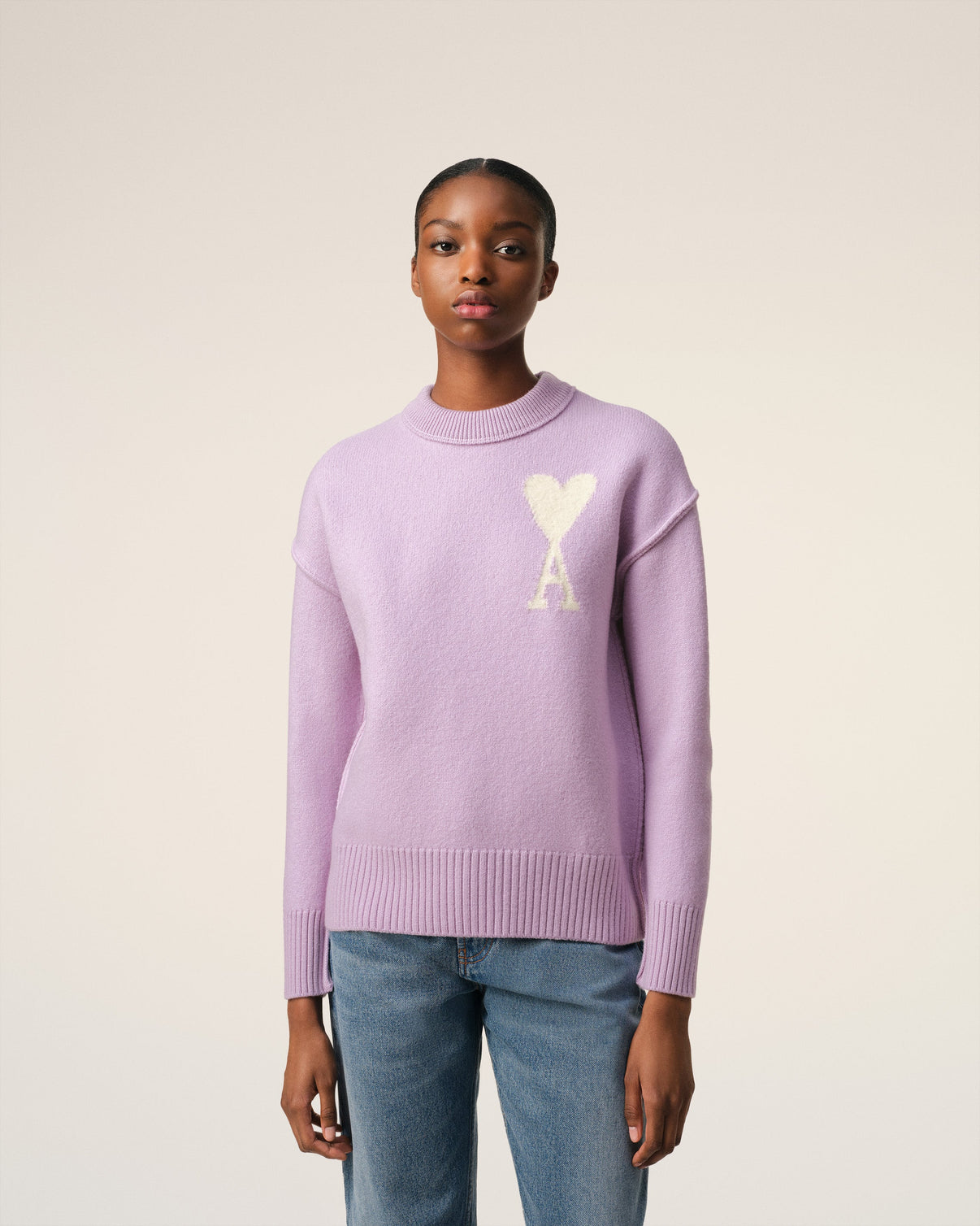 Purple Wool Sweater