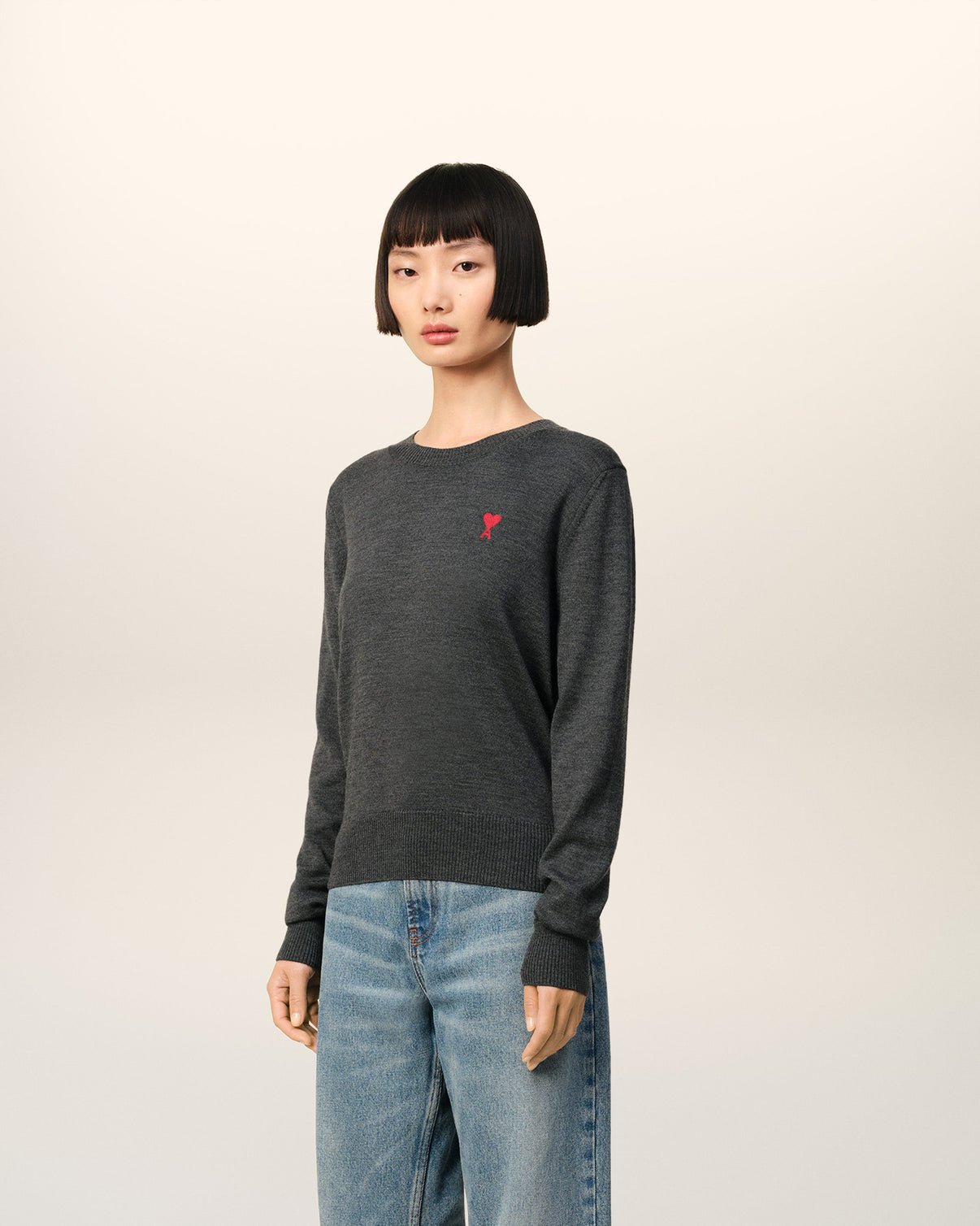 Red Crew Neck Sweater