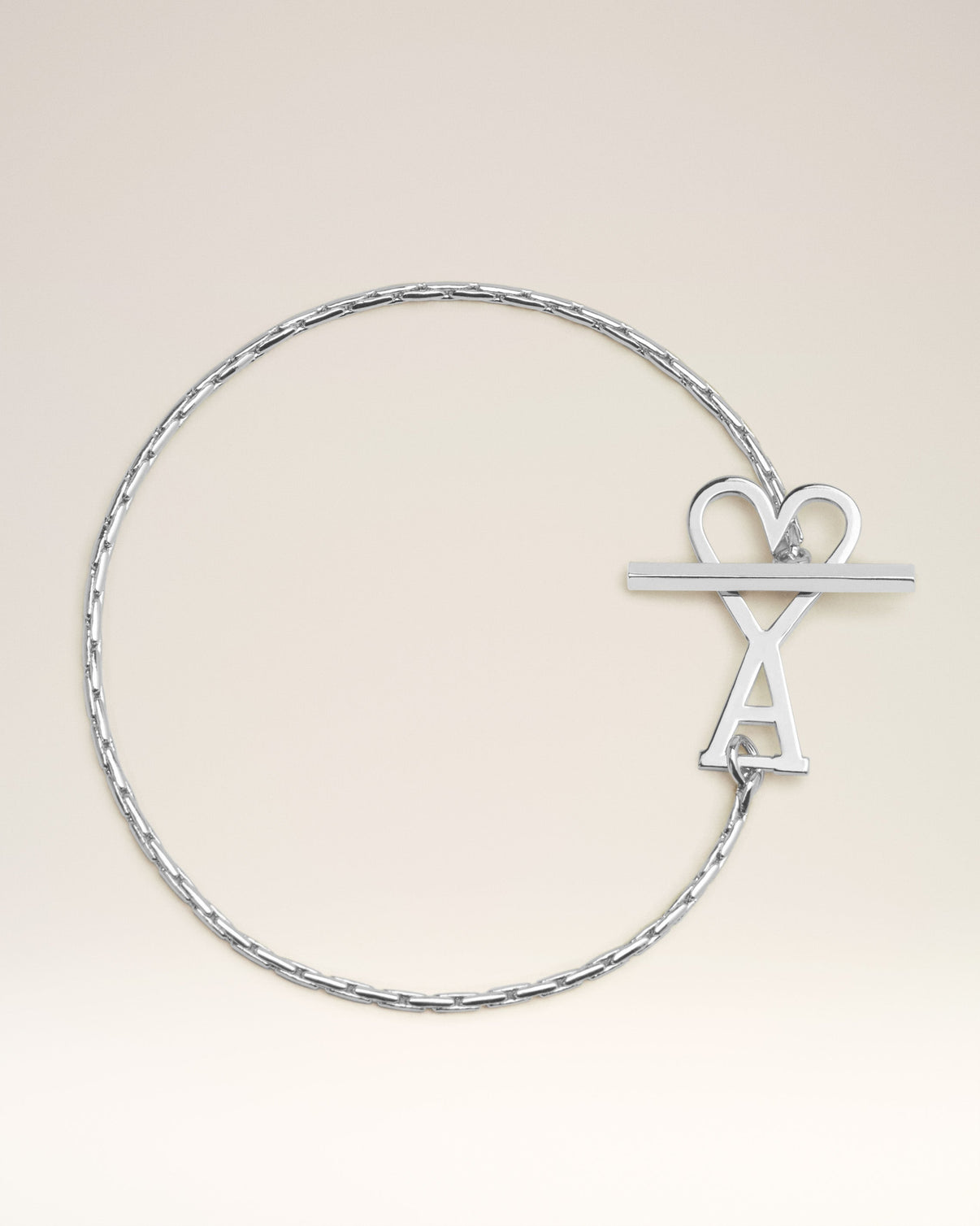 Silver Brass Chain Bracelet
