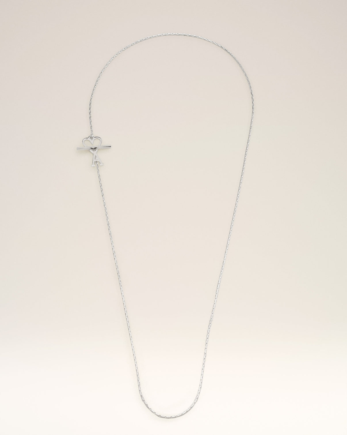 Silver Brass Chain Necklace