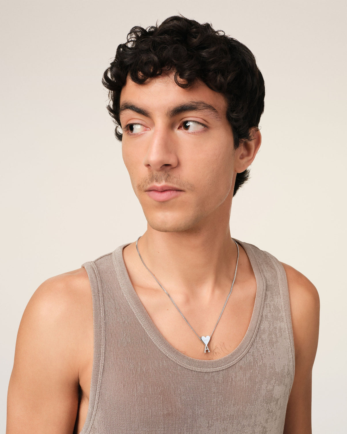 Silver Brass Pendant Necklace