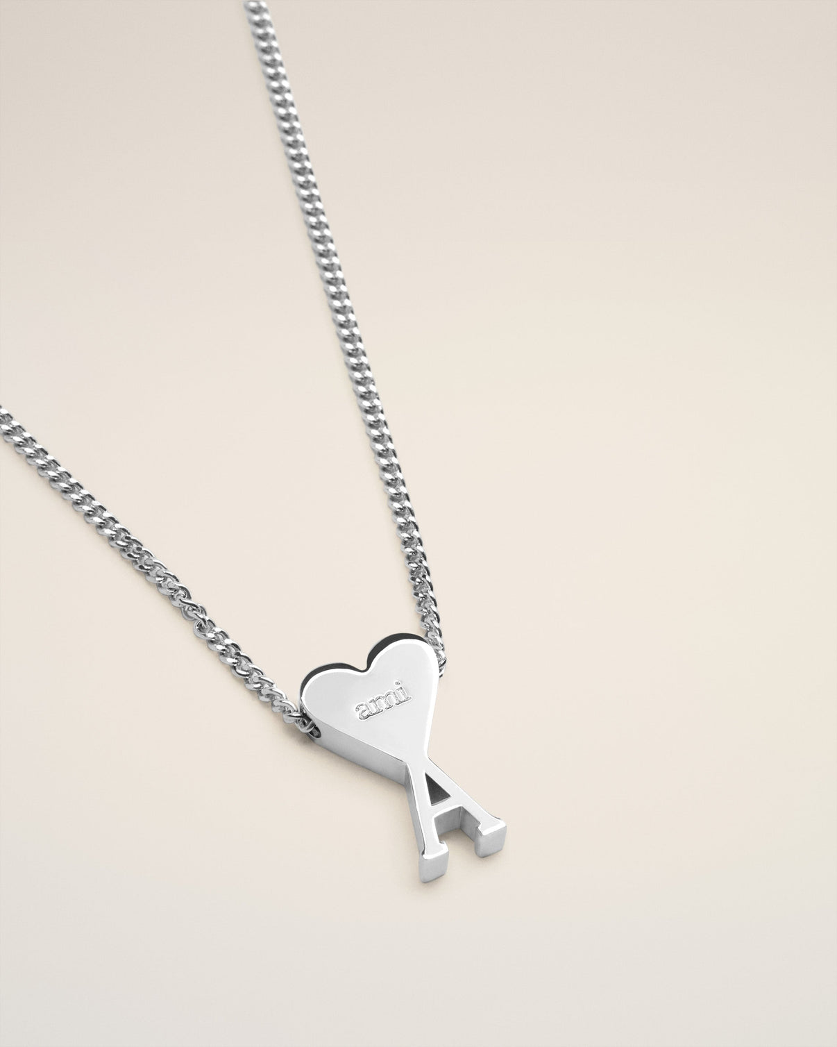 Silver Brass Pendant Necklace