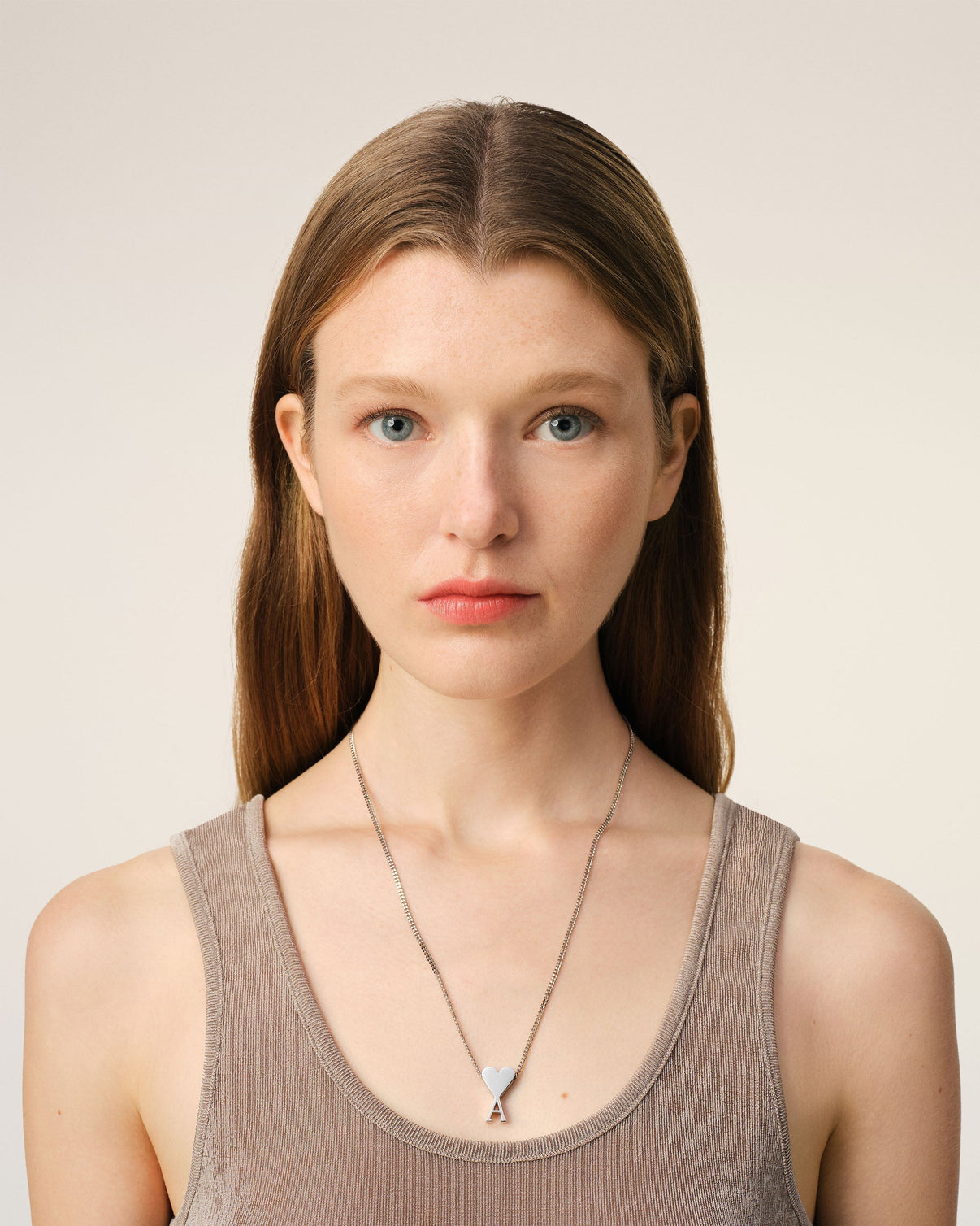 Silver Brass Pendant Necklace