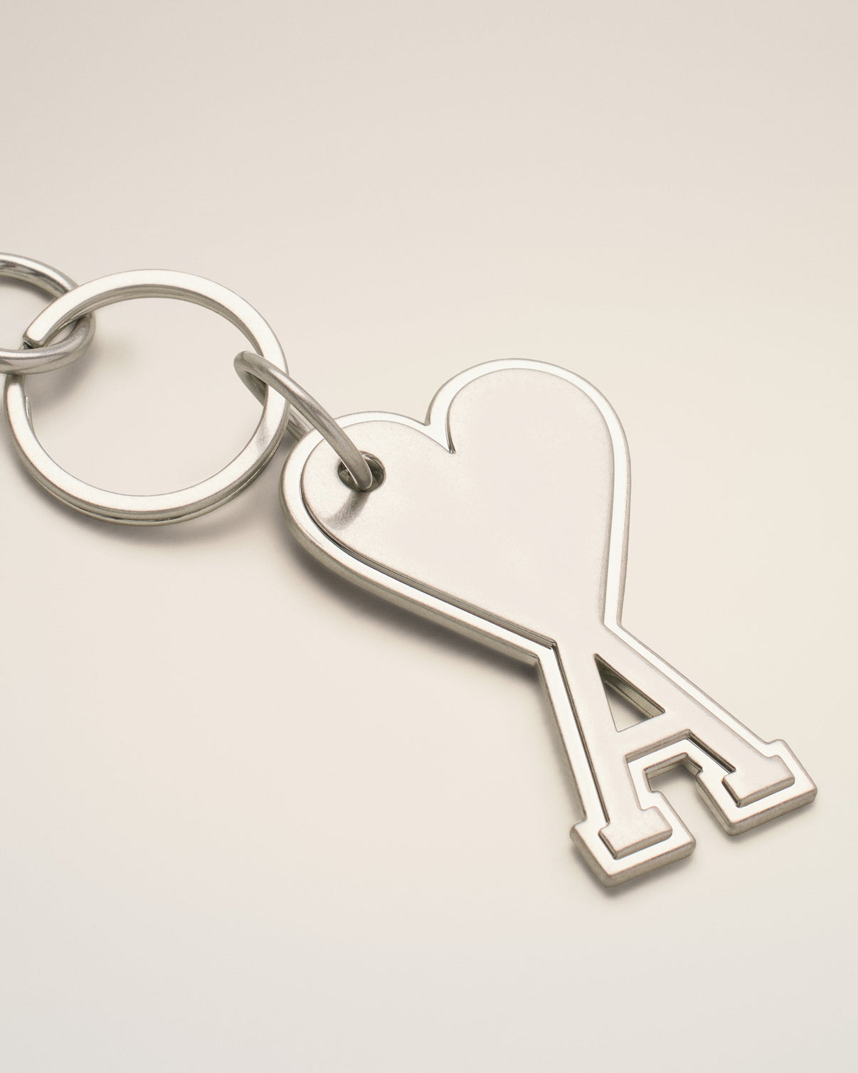 Silver Metal Keyring