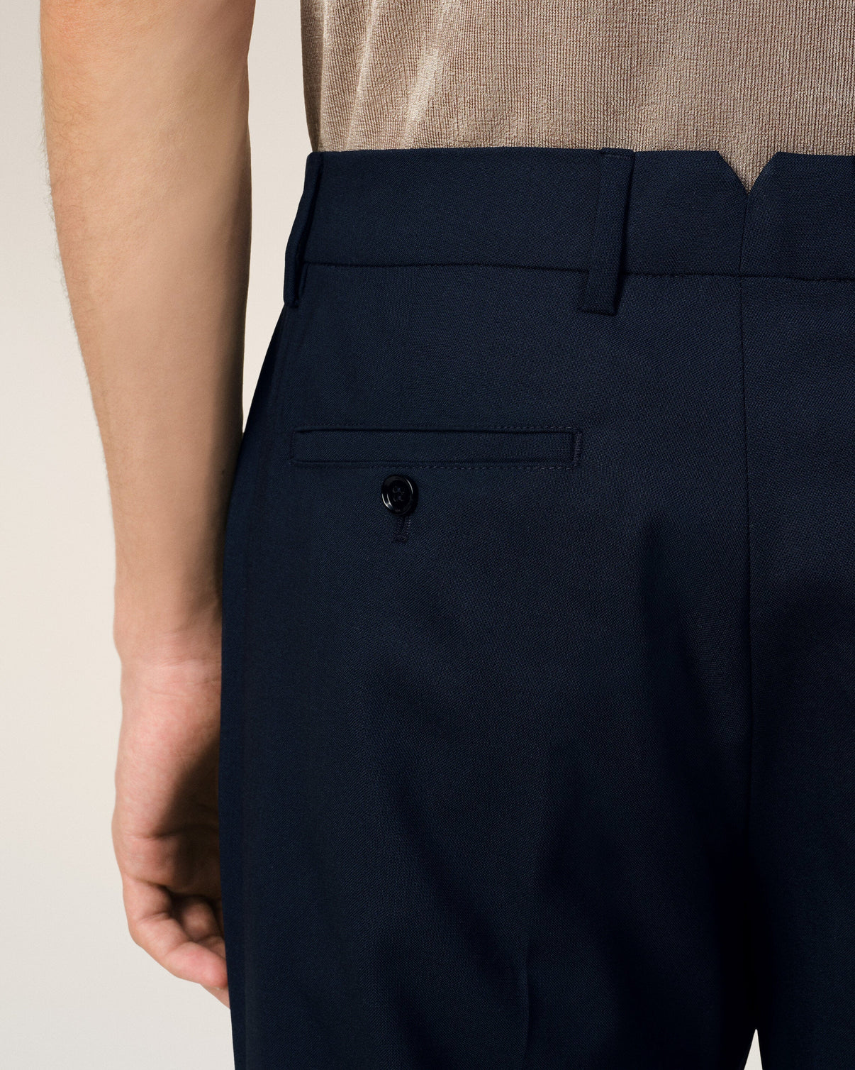 Straight Fit Trousers