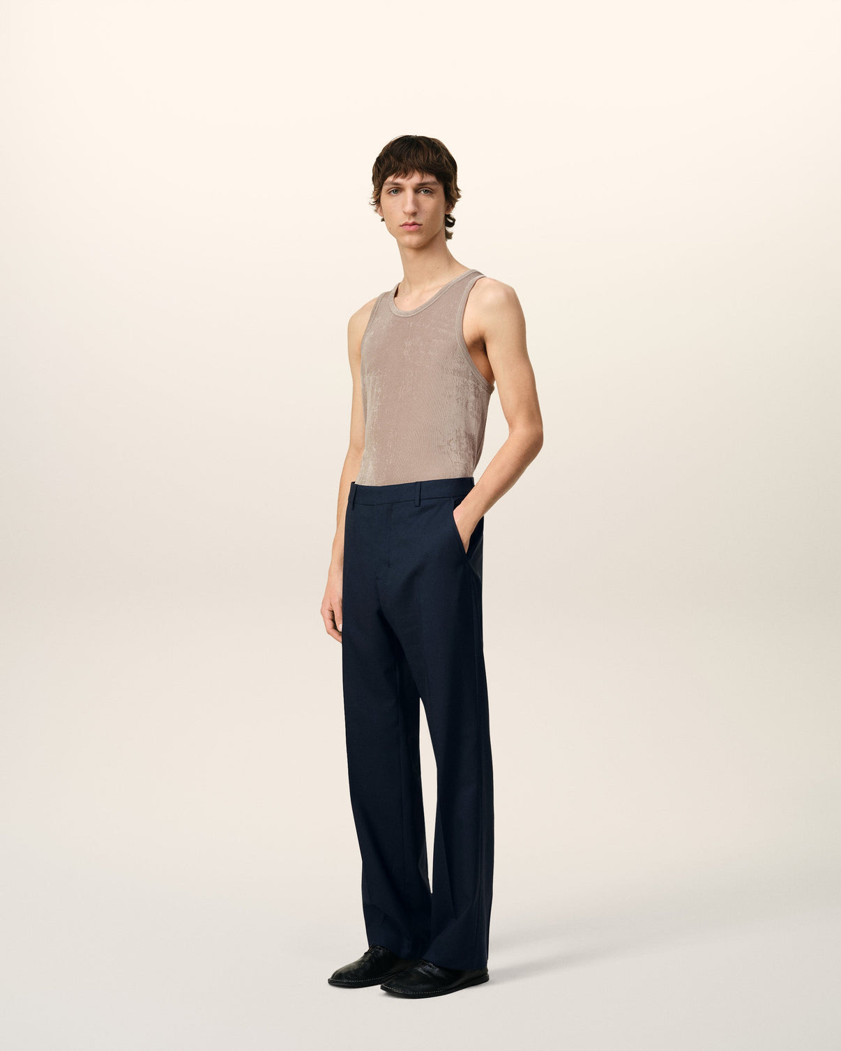 Straight Fit Trousers