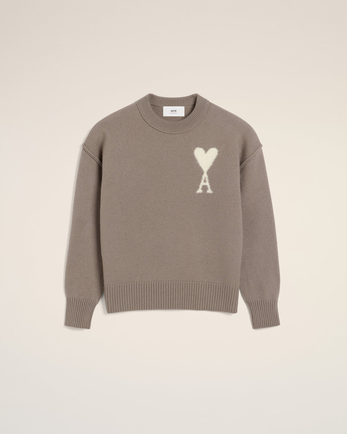 Taupe Wool Sweater