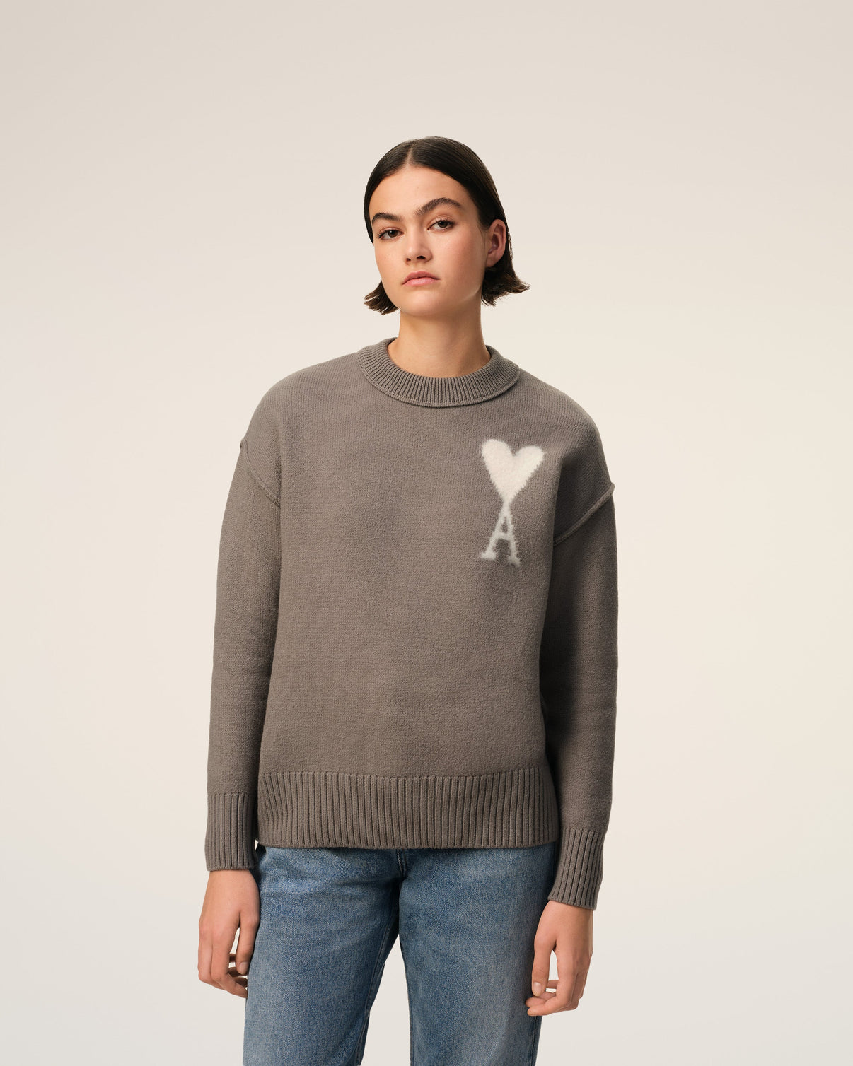 Taupe Wool Sweater