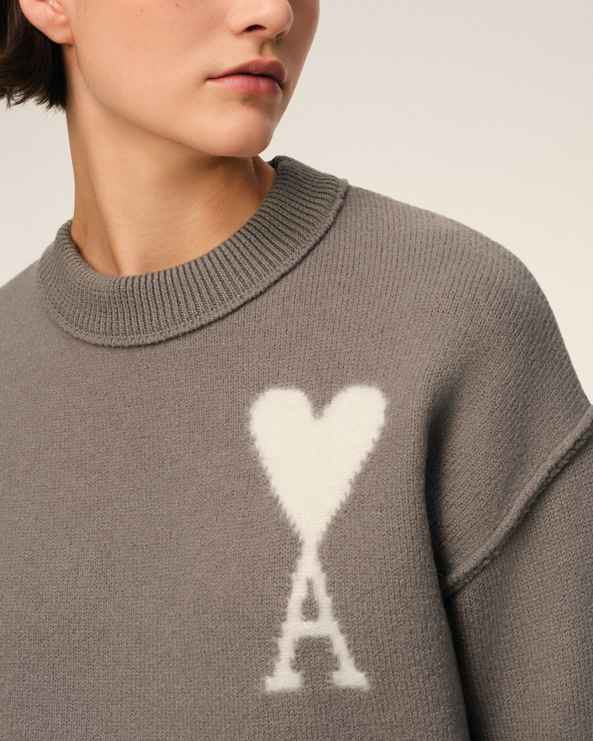 Taupe Wool Sweater