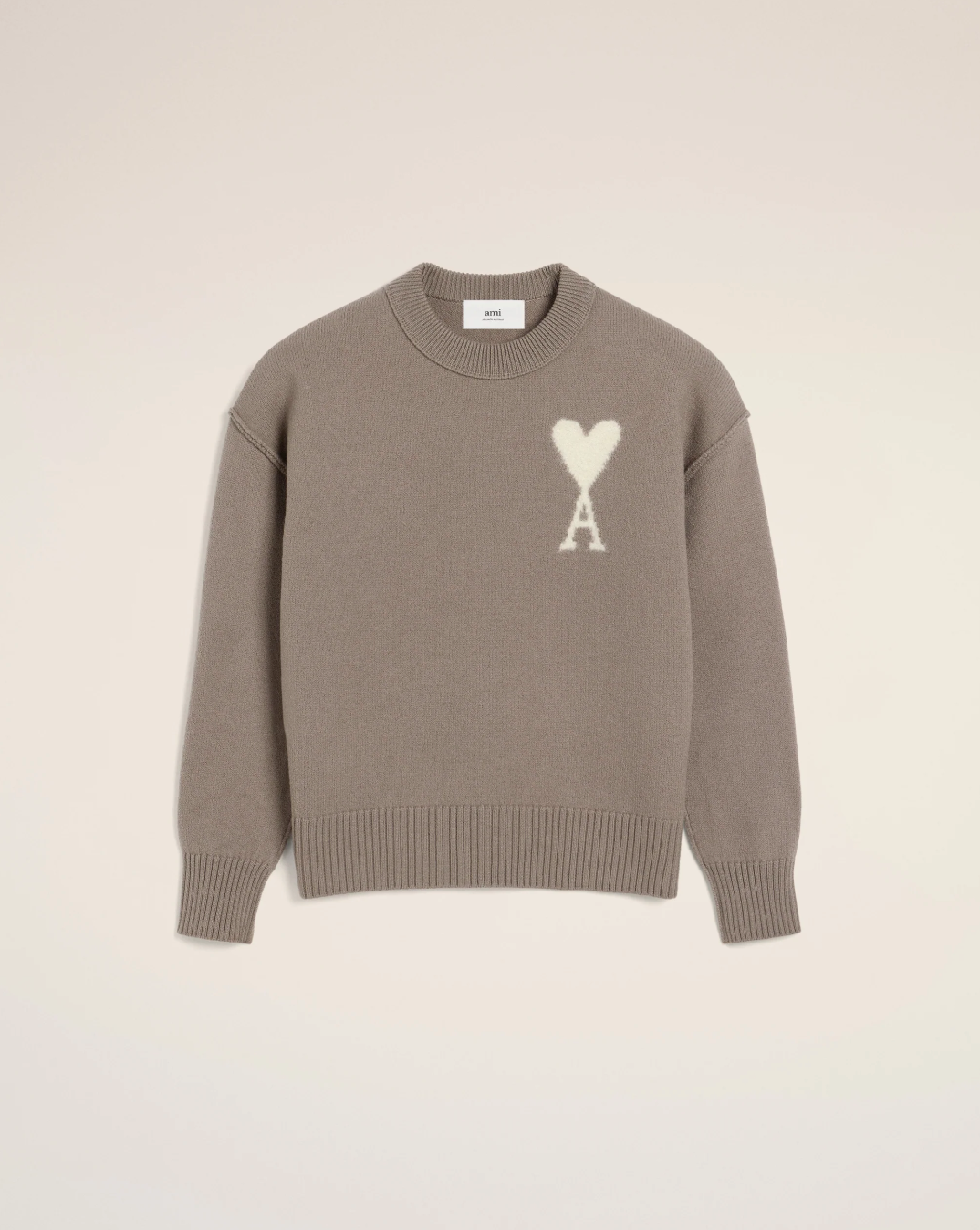 Taupe Wool Sweater