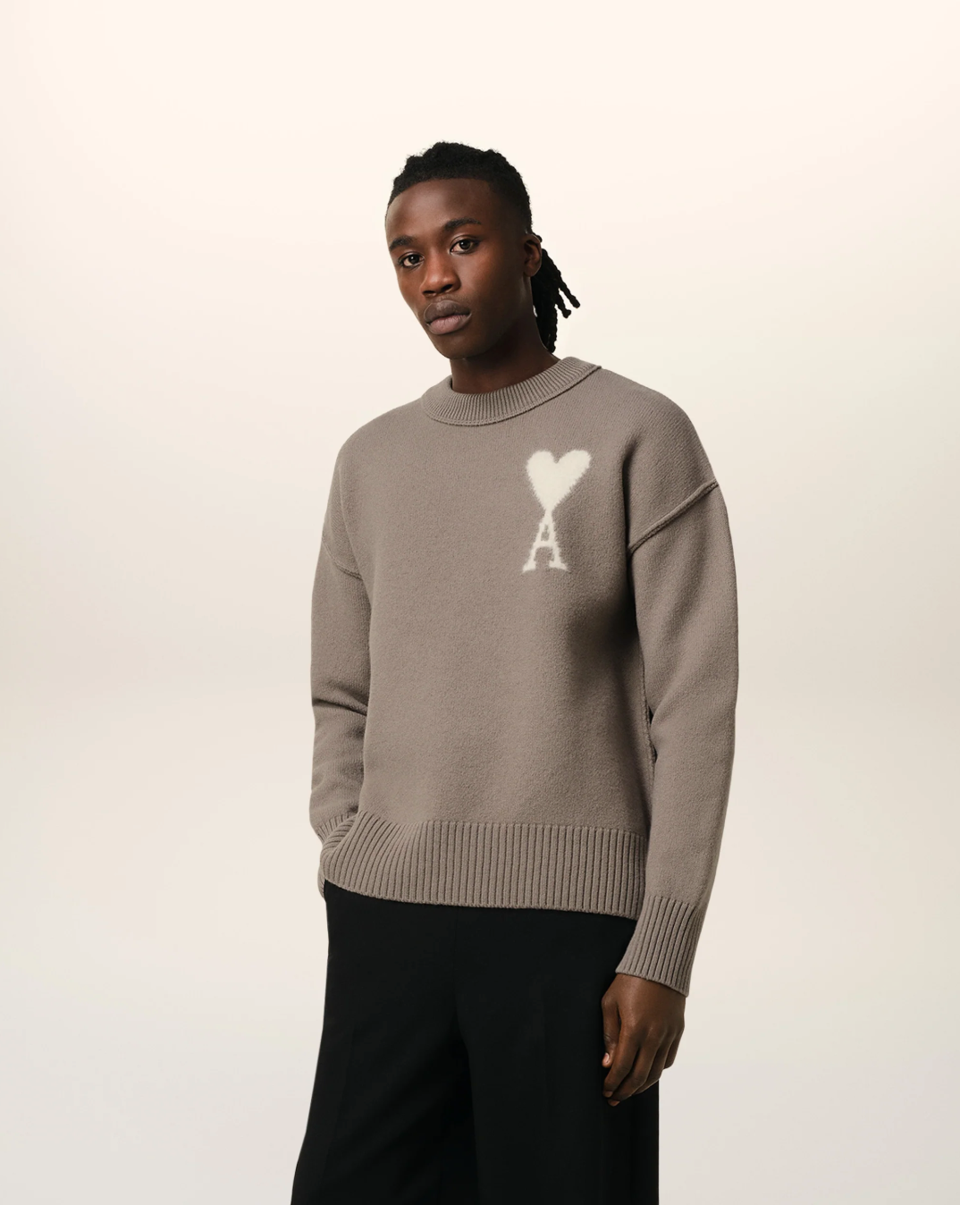 Taupe Wool Sweater