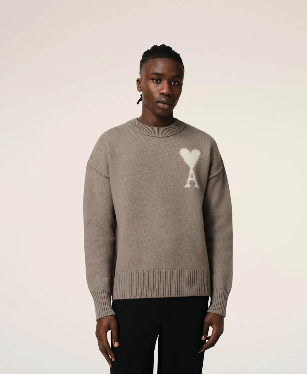 Taupe Wool Sweater