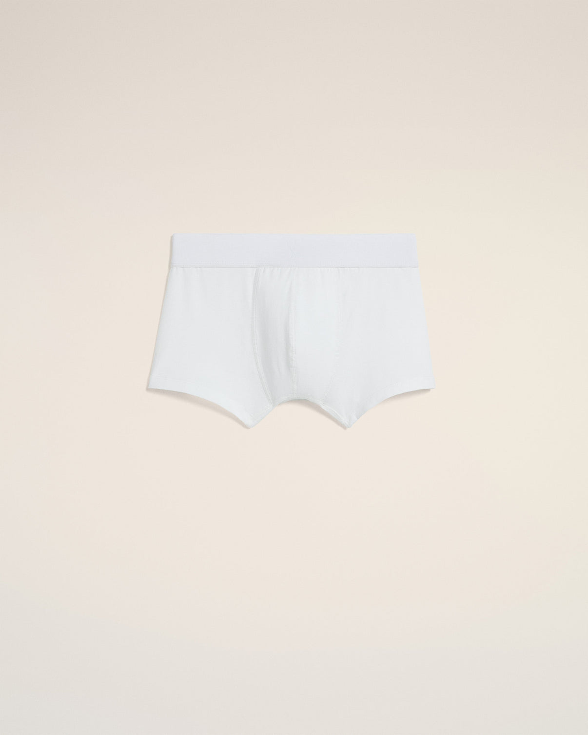White Cotton Boxer