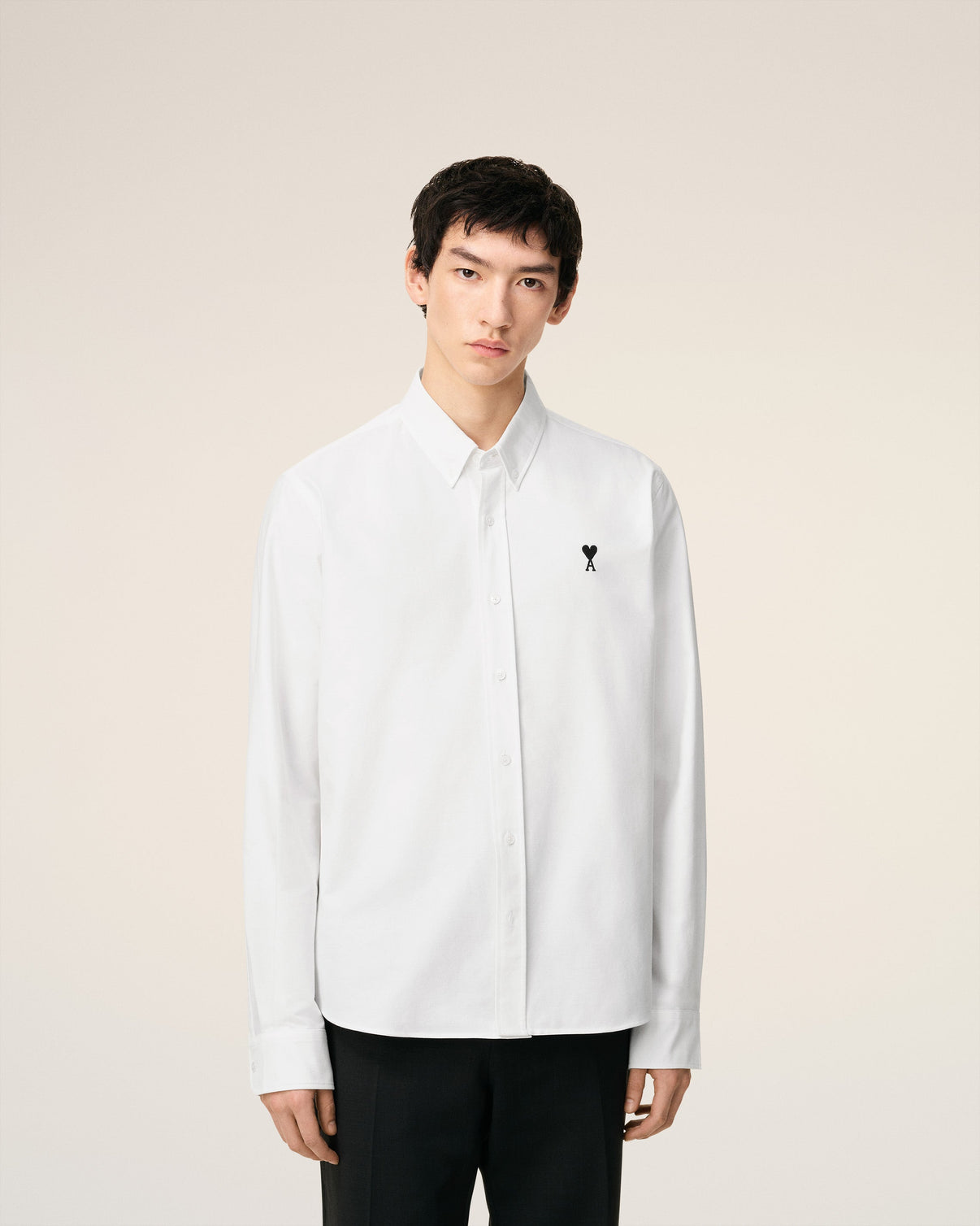 White Cotton Button Down Shirt