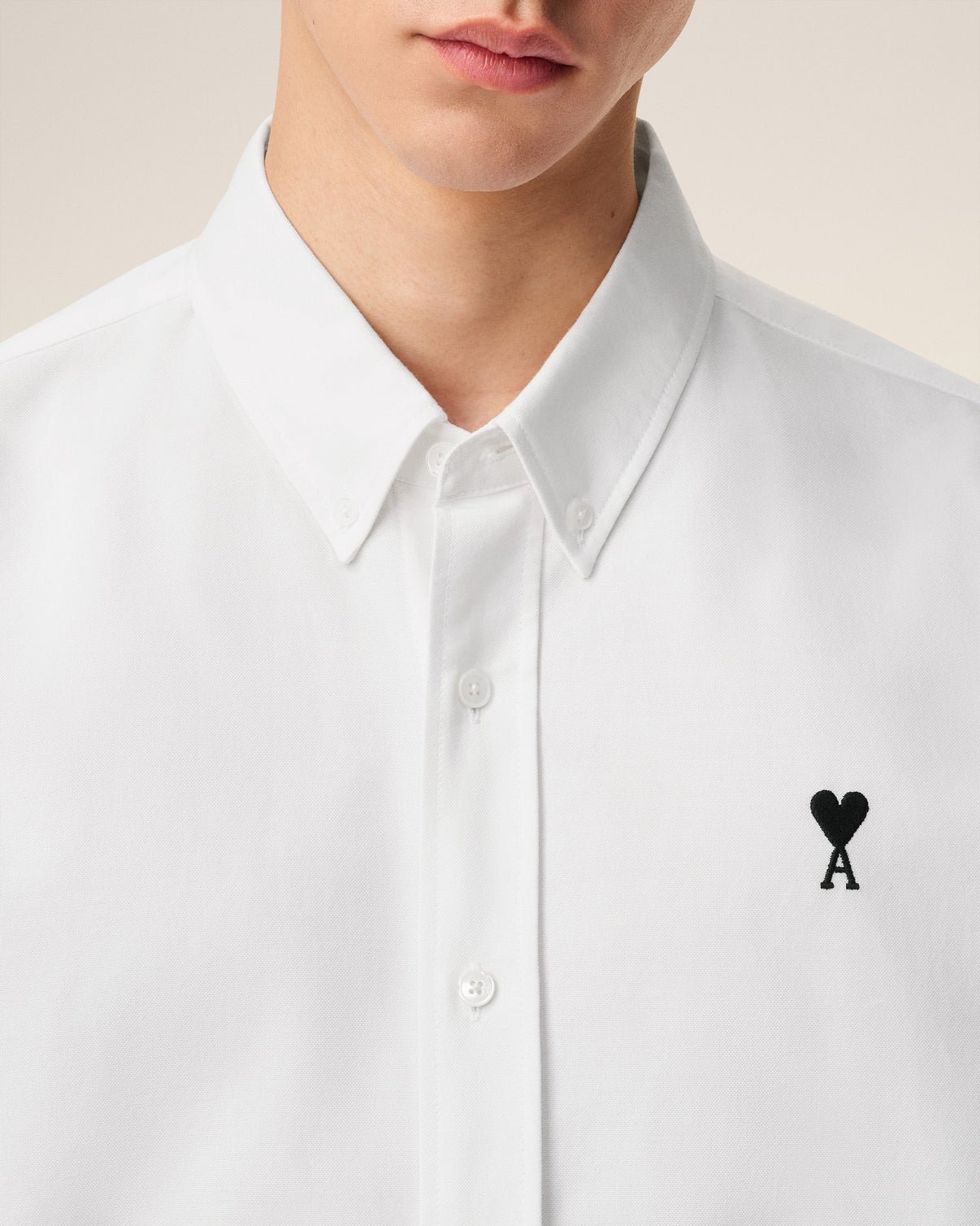 White Cotton Button Down Shirt