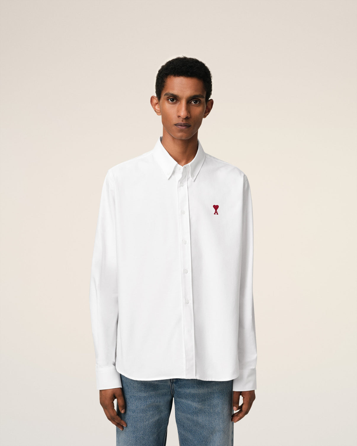 White Cotton Button Down Shirt