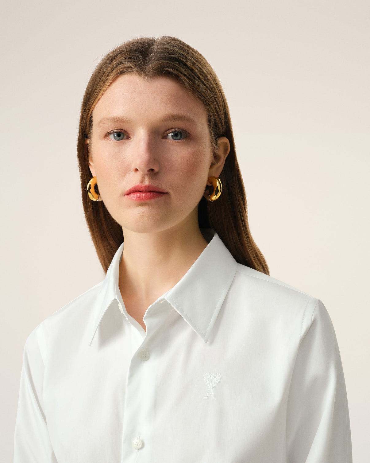 White Cotton Classic Shirt