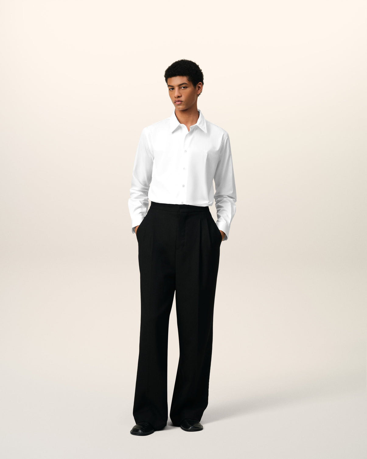 White Cotton Classic Shirt