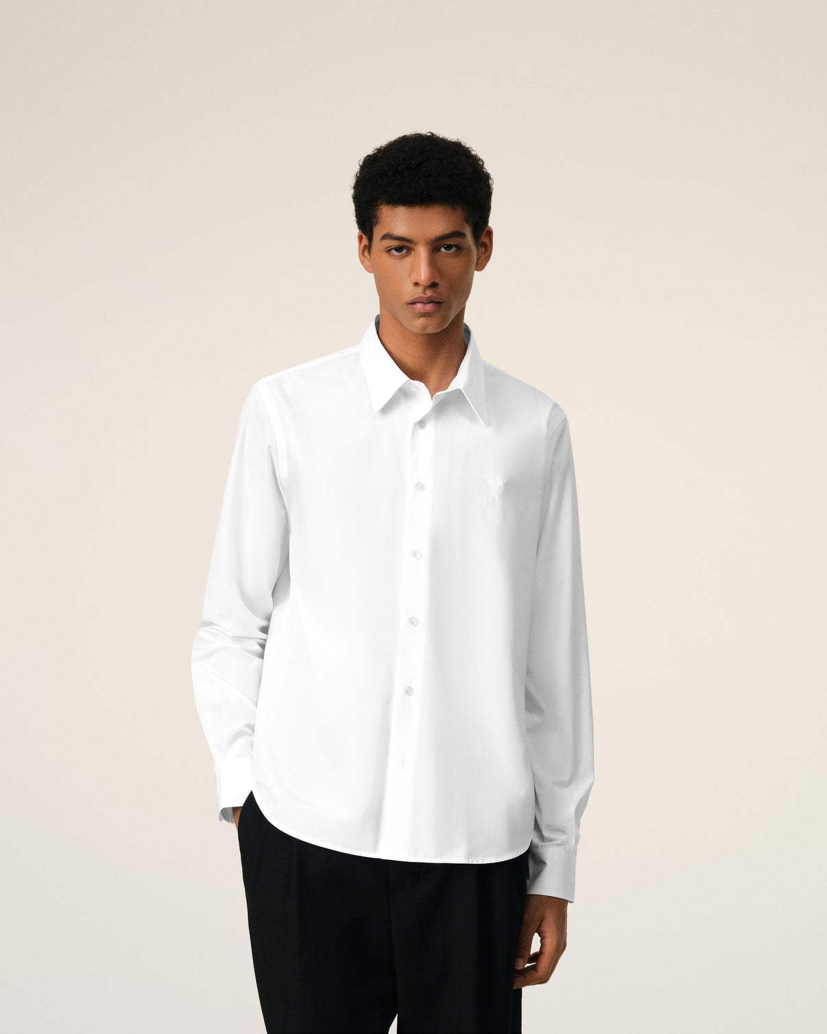 White Cotton Classic Shirt