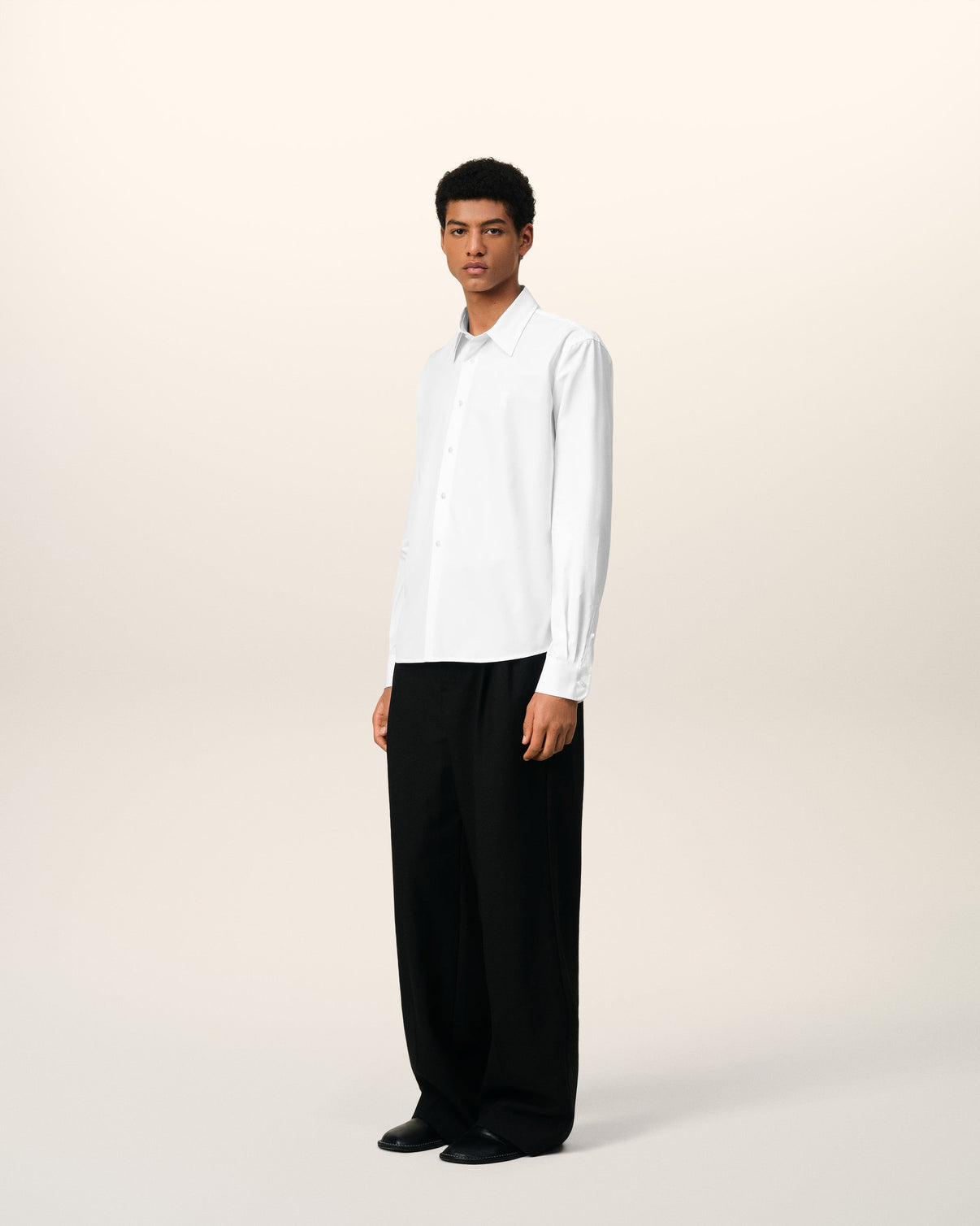 White Cotton Classic Shirt