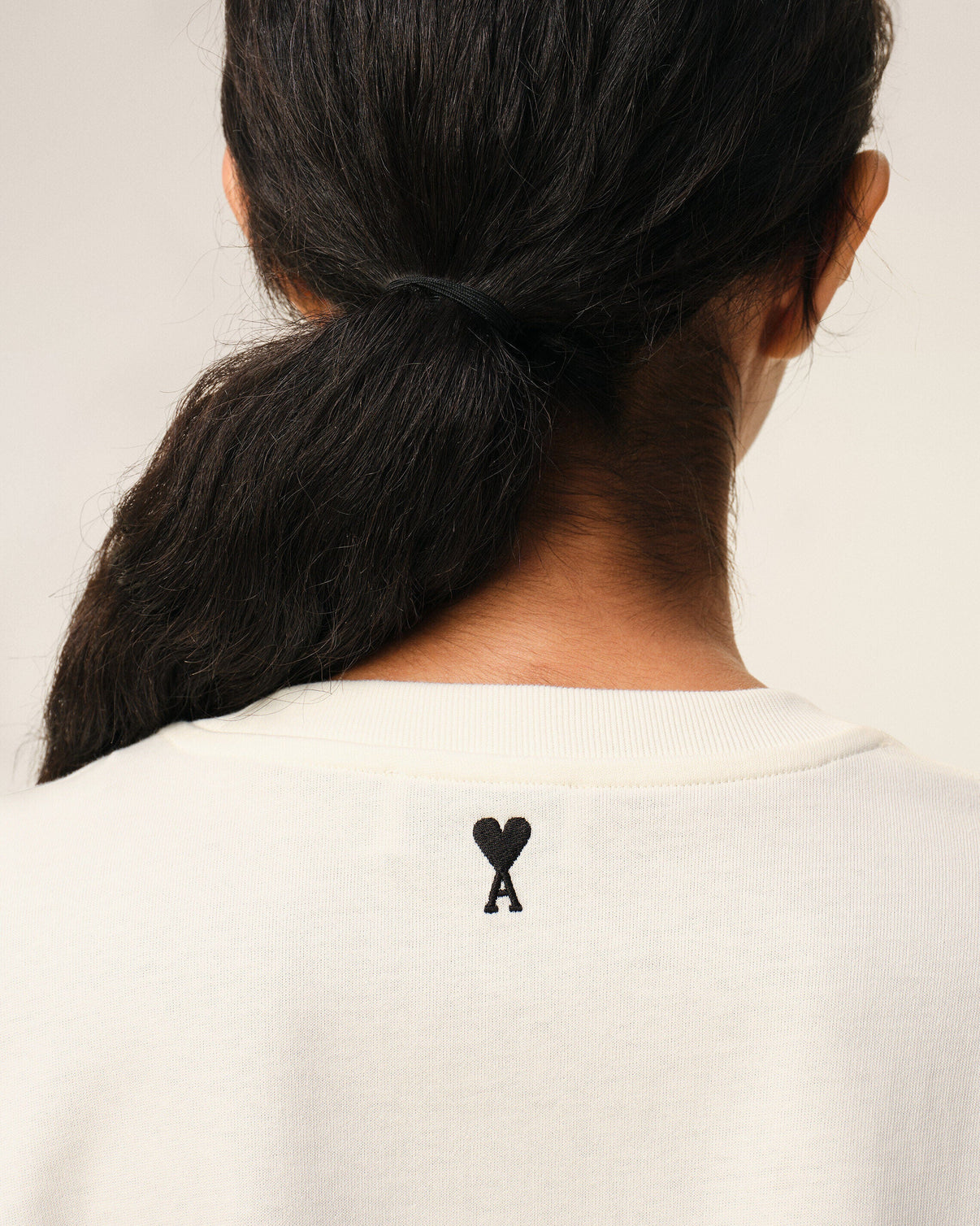 White Cotton Heritage Print T-shirt