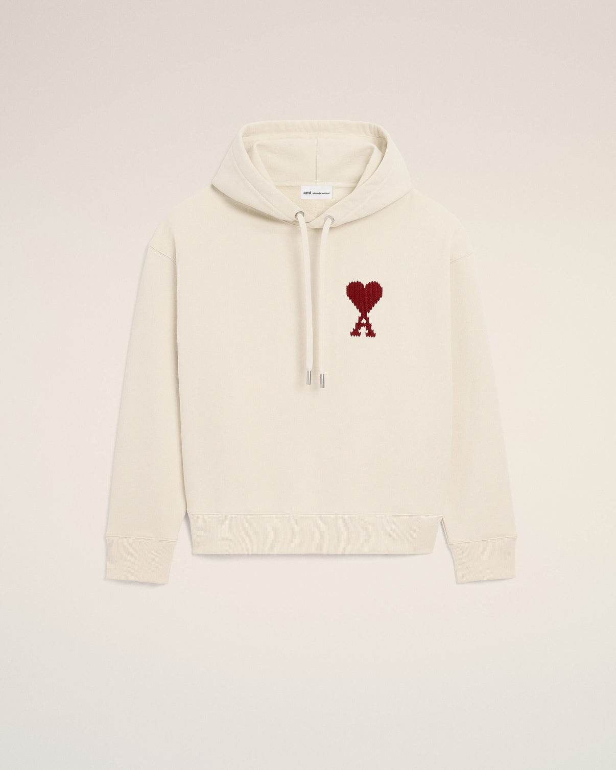 White Cotton Hoodie