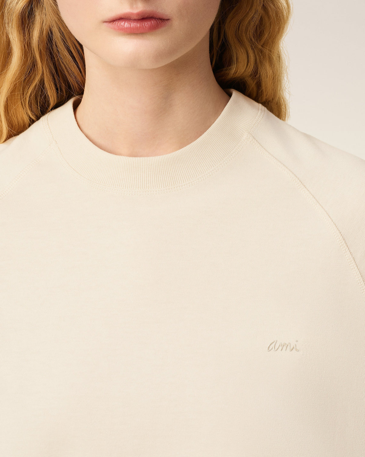 White Cotton Short Sleeves T-shirt