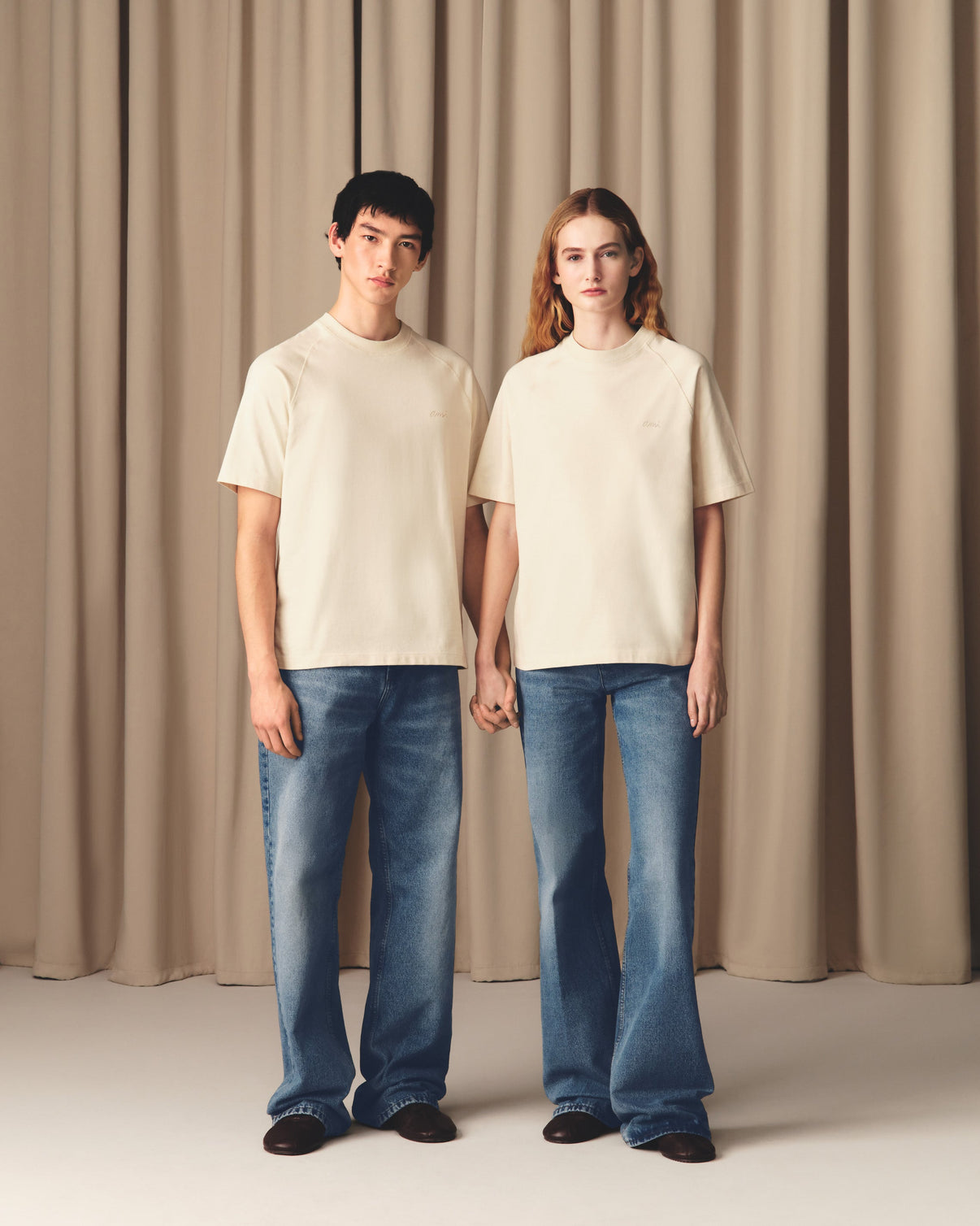 White Cotton Short Sleeves T-shirt