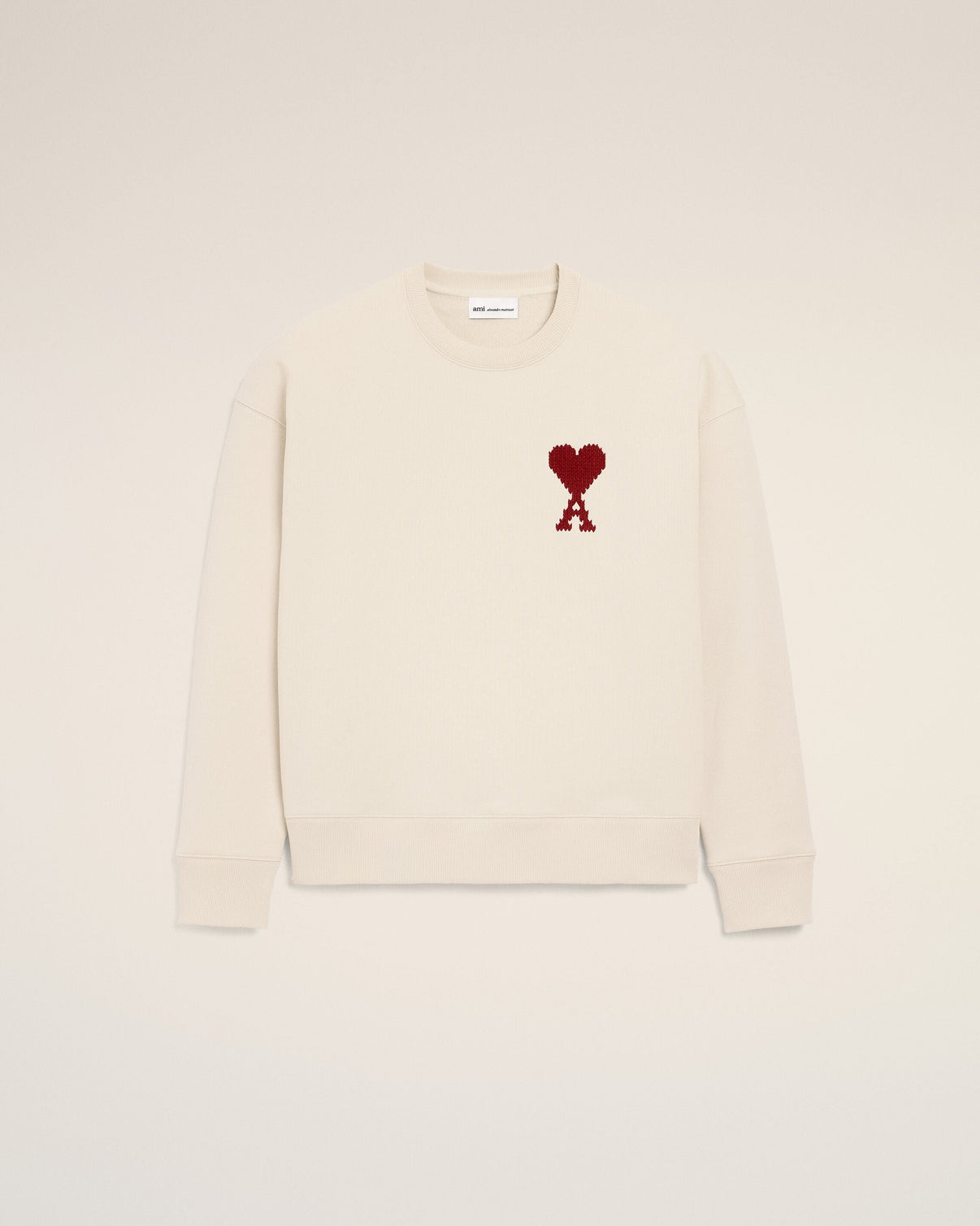 White Cotton Sweatshirt