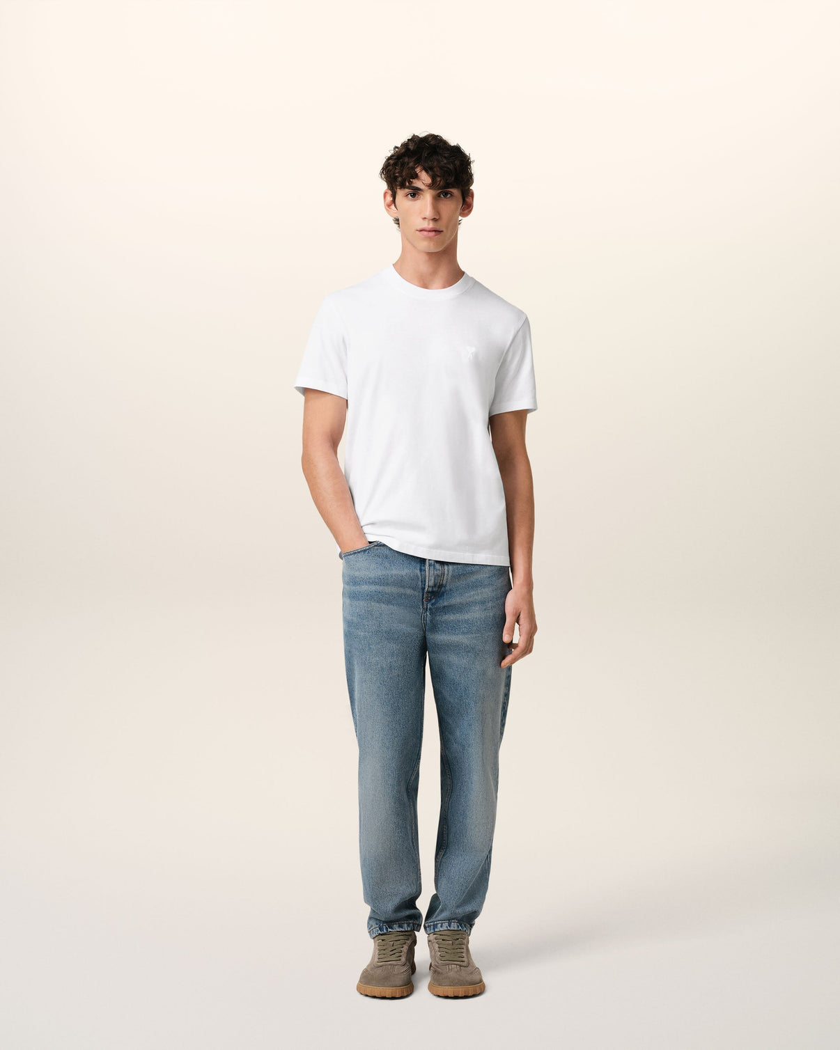 White Cotton T-shirt
